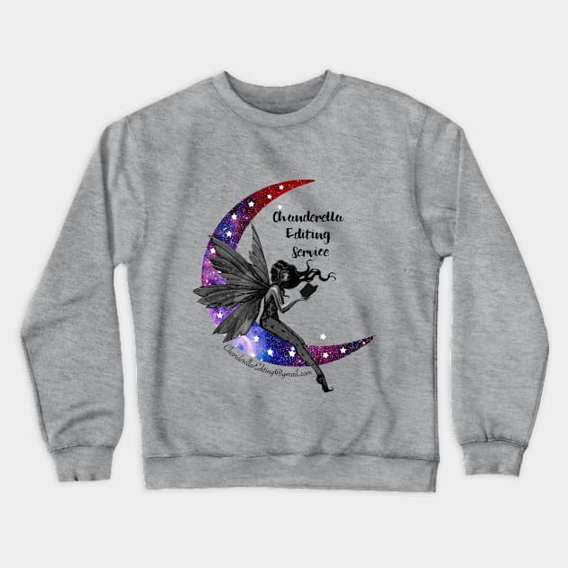 Fairy Moon Crewneck Sweatshirt by chanderella